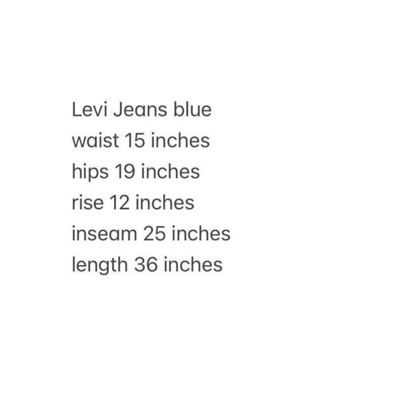 Levis Womens Mile High Cropped Wide Leg Jeans W 29 Button Fly Fisherman Sailor - Picture 3 of 15